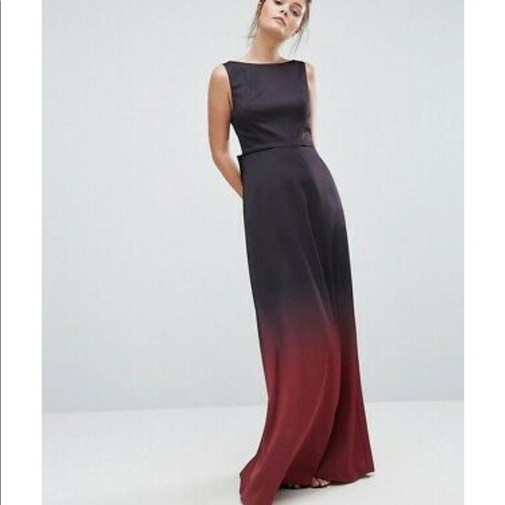 Ted Baker ombre gown dress